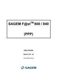 TÉLÉCHARGER LOGICIEL SAGEM F ST 800-840